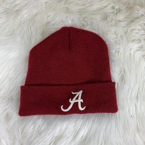 University Of Alabama A Sock Hat Beanie Crimson